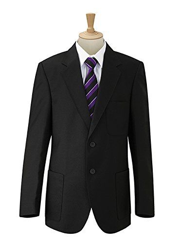 Westwood Girls_Boys School Blazer Jacket Uniform Black Royal Blue Navy Bottle Green Burgundy_Maroon (Chest Sizes 26_-52_)